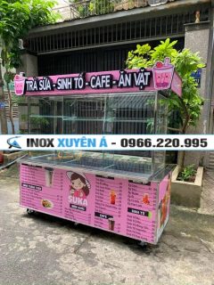 Xe trà sữa - sinh tố- cafe-ăn vặt