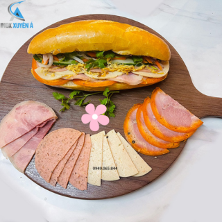 Hoàn thành bánh mì thịt nguội