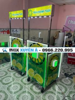 Xe trà chanh của Inox Xuyên Á